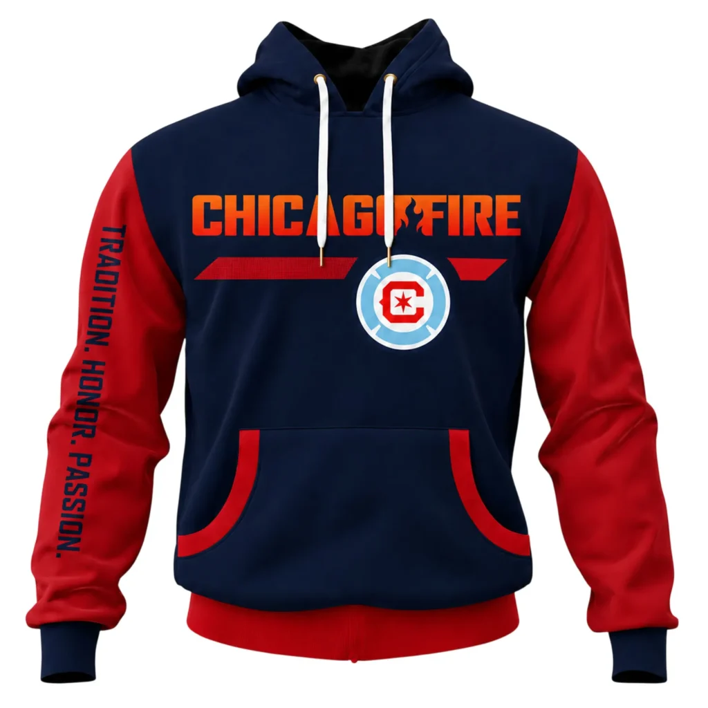 Chicago Fire FC Hoodies Memorable Fan Apparel