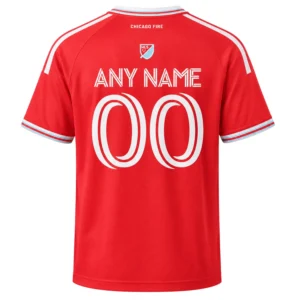 Chicago Fire FC Red 2026 Jersey – Premium Custom Name & Number Kit