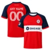 Chicago Fire FC Red & Navy Jersey – Unique Name & Number