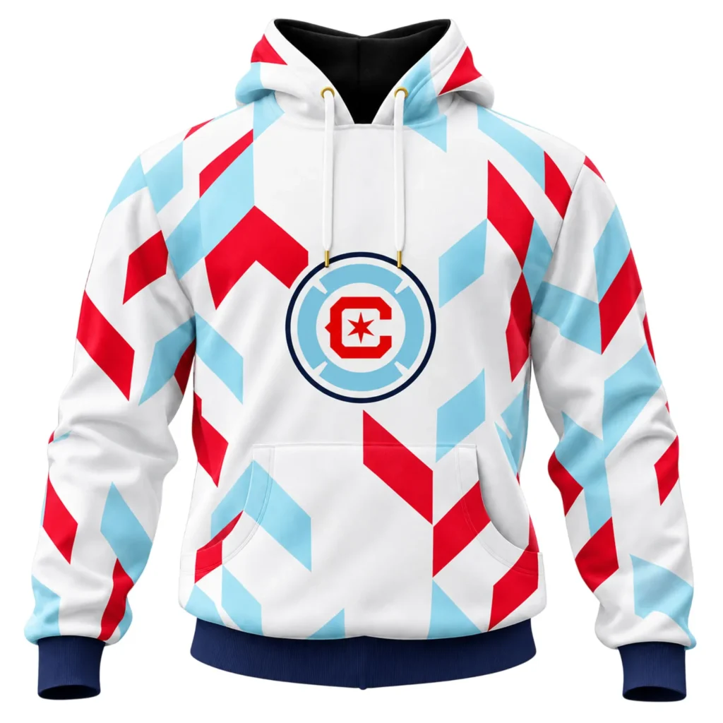 Chicago Fire Graphic Hoodie with Bold Team Gear