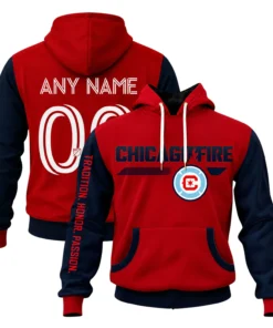 Chicago Fire Hooded Sweatshirt Trendy Gift For Fan