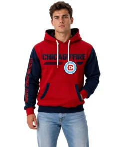 Chicago Fire Hooded Sweatshirt Trendy Gift For Fan
