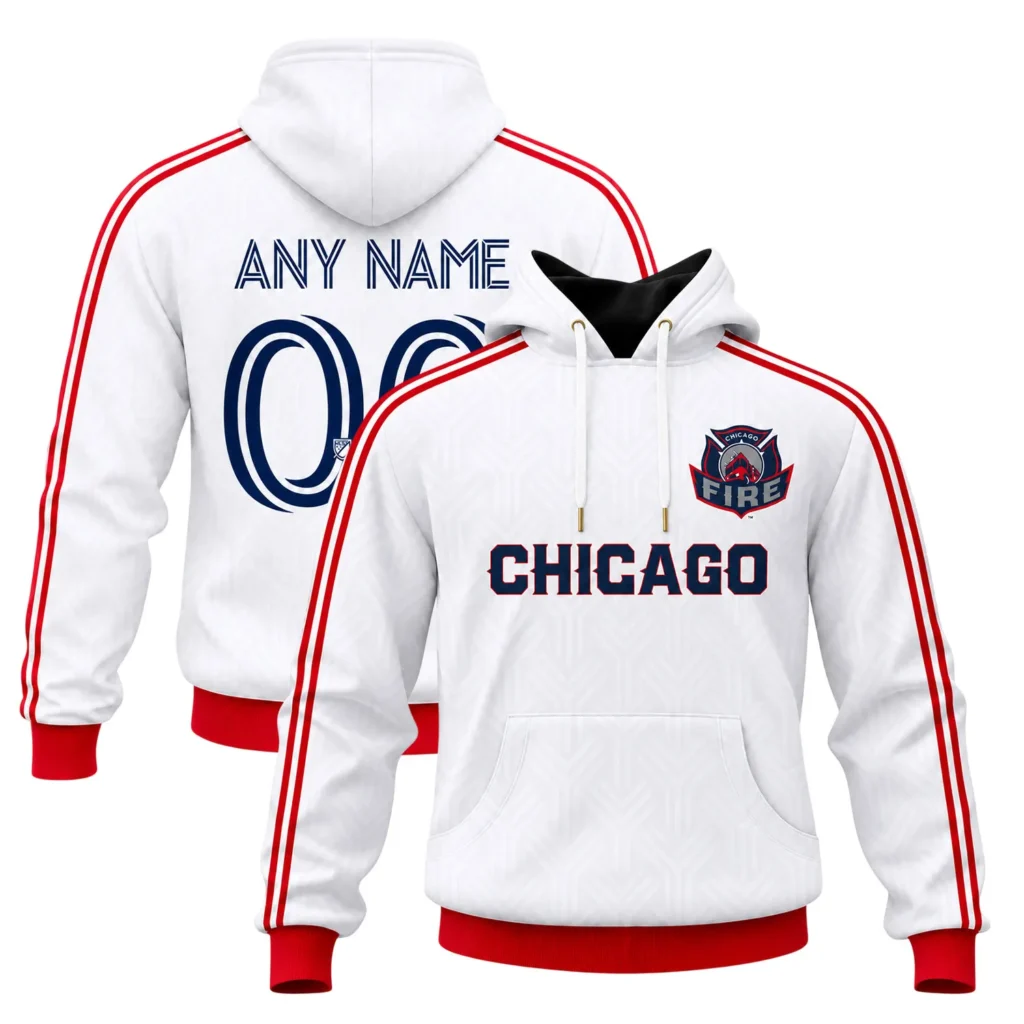 Chicago Fire Hoodie Soccer with Epic Retro Style Graphics 2026