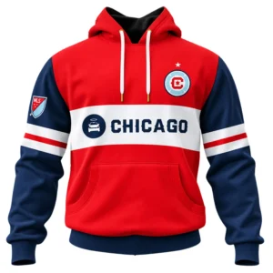 Chicago Fire Hoodies with Bold Team Spirit Design