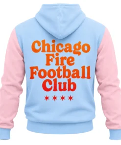 Chicago Fire Light Blue Hoodie Trendy Style Fan Gear