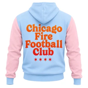 Chicago Fire Light Blue Hoodie Trendy Style Fan Gear