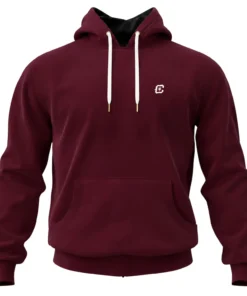 Chicago Fire Maroon Hoodie Dynamic Athletic Style