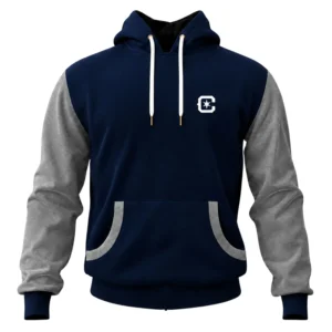 Chicago Fire Navy Gray Hoodie Vibrant Comfortable Hoodie