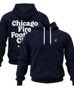 Chicago Fire Navy Hoodie – Perfect Matchday Sweater
