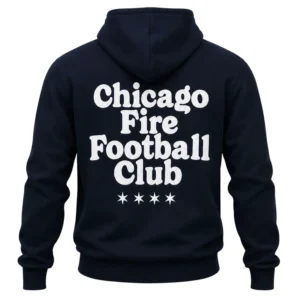Chicago Fire Navy Hoodie – Perfect Matchday Sweater