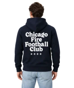 Chicago Fire Navy Hoodie – Perfect Matchday Sweater