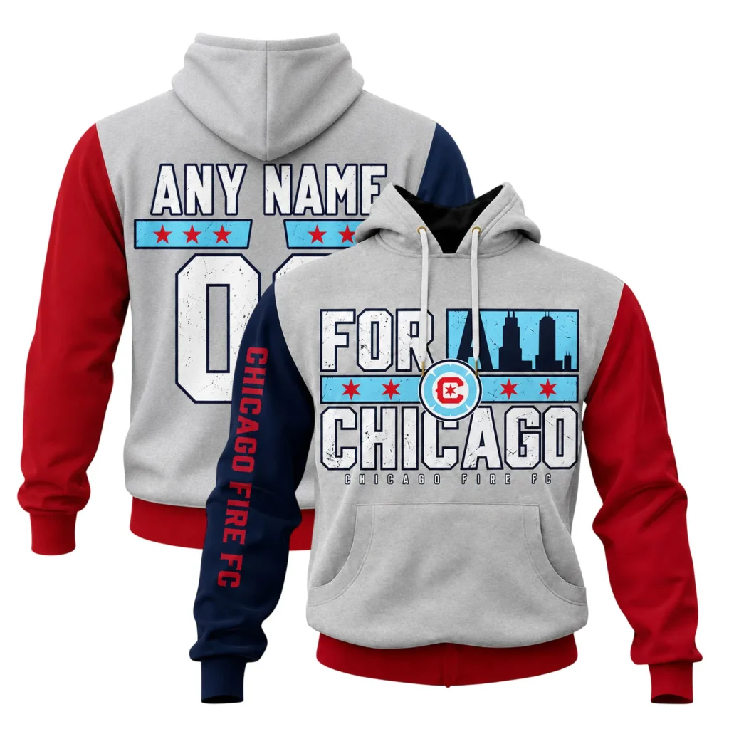 Chicago Fire Performance Hoodie Vibrant Fan Apparel