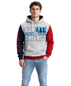 Chicago Fire Performance Hoodie Vibrant Fan Apparel