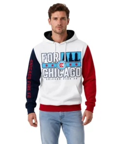 Chicago Fire Pullover Custom Name and Number - Exclusive Fleece Sweatshirt