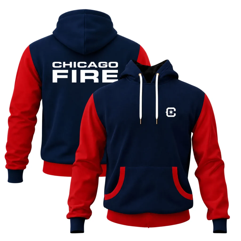 Chicago Fire Red Hoodies Trendy Soccer