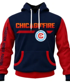Chicago Fire Retro Hoodie Memorable Style Fan Gear