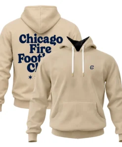 Chicago Fire Sand Hoodie Bold Athletic Style