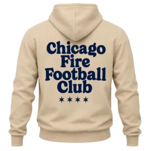 Chicago Fire Sand Hoodie Bold Athletic Style