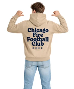 Chicago Fire Sand Hoodie Bold Athletic Style