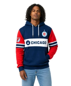 Chicago Fire Shirt Hoodie with Bold Team Colors
