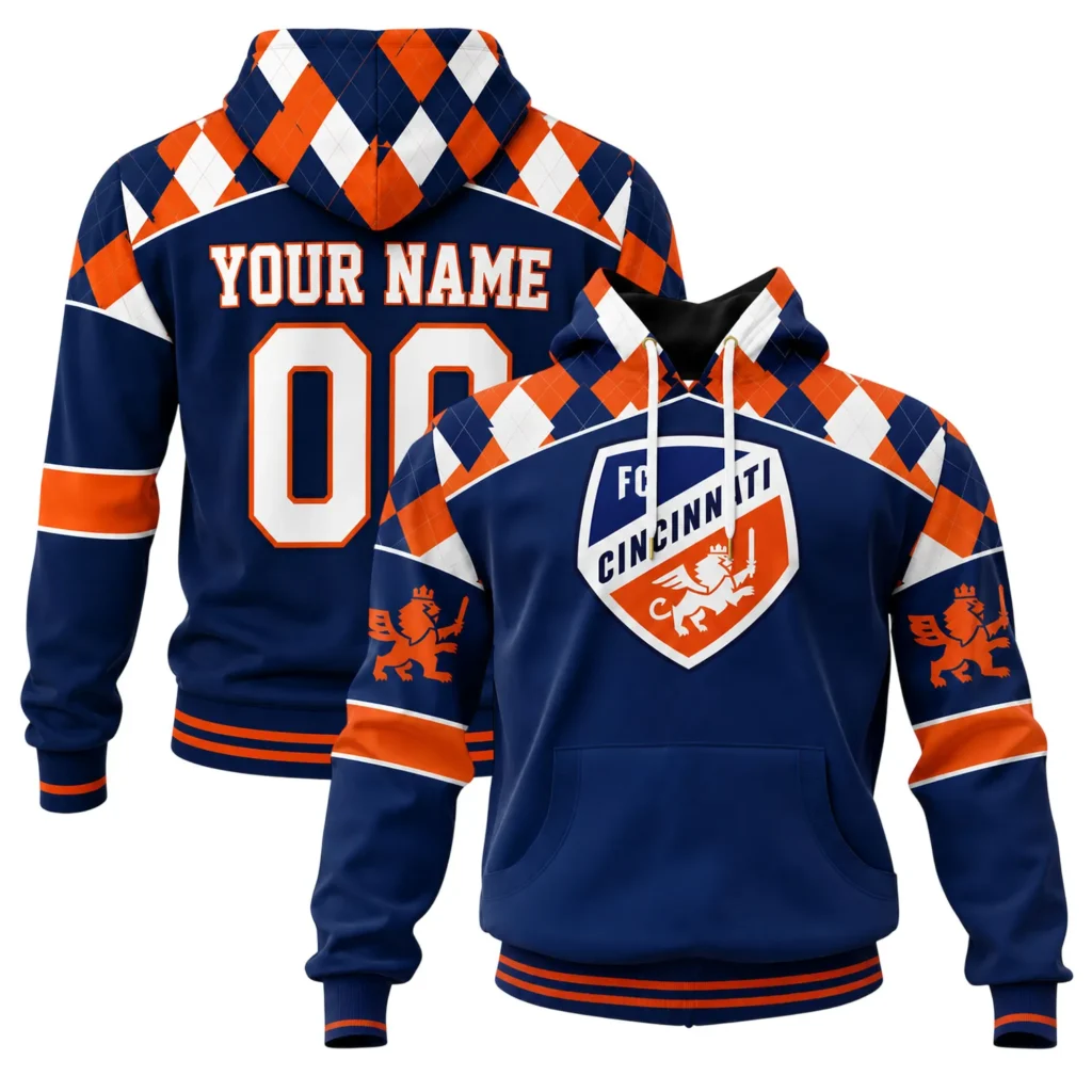Cincinnati FC Custom Number Hoodie – Captivating Supporter Style
