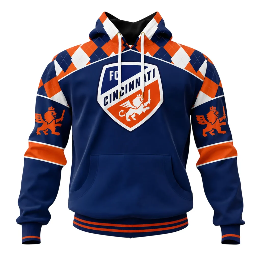 Cincinnati FC Custom Number Hoodie – Captivating Supporter Style