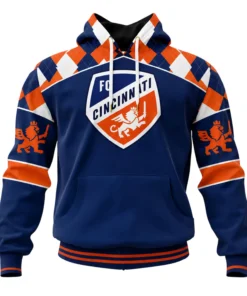Cincinnati FC Custom Number Hoodie – Captivating Supporter Style