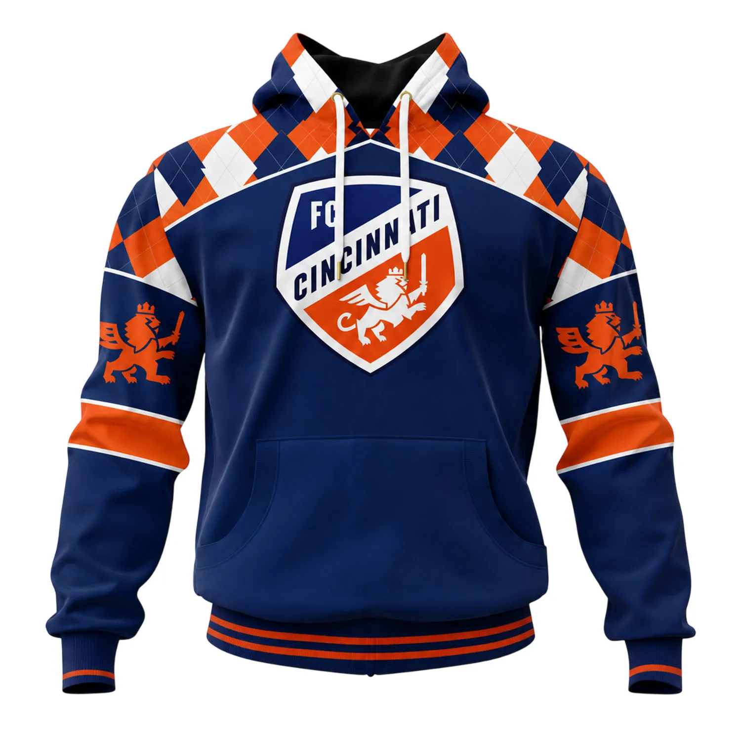 Cincinnati FC Custom Number Hoodie – Captivating Supporter Style