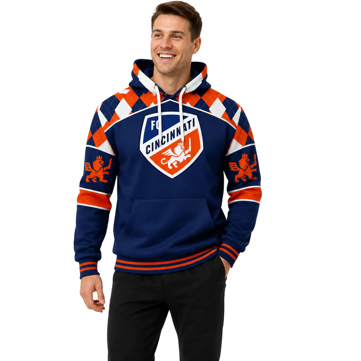 Cincinnati FC Custom Number Hoodie – Captivating Supporter Style