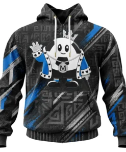 CLTFC Mascot Hoodie Custom Sir Minty Graphic