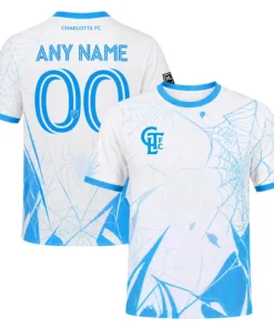 CLTFC Soccer Jersey – Vibrant Spiderman Web Design