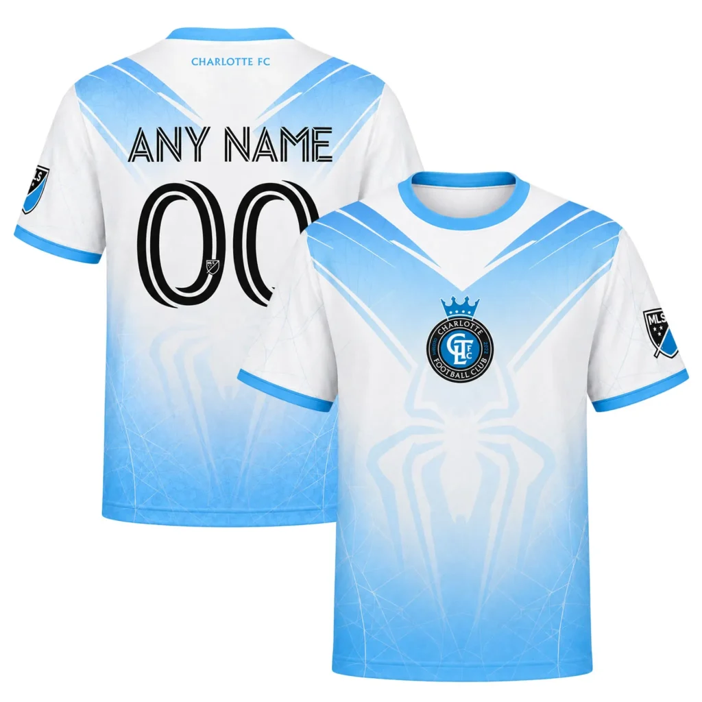 CLTFC Spider Man Soccer Jersey – Custom Epic Carolina Style Kit