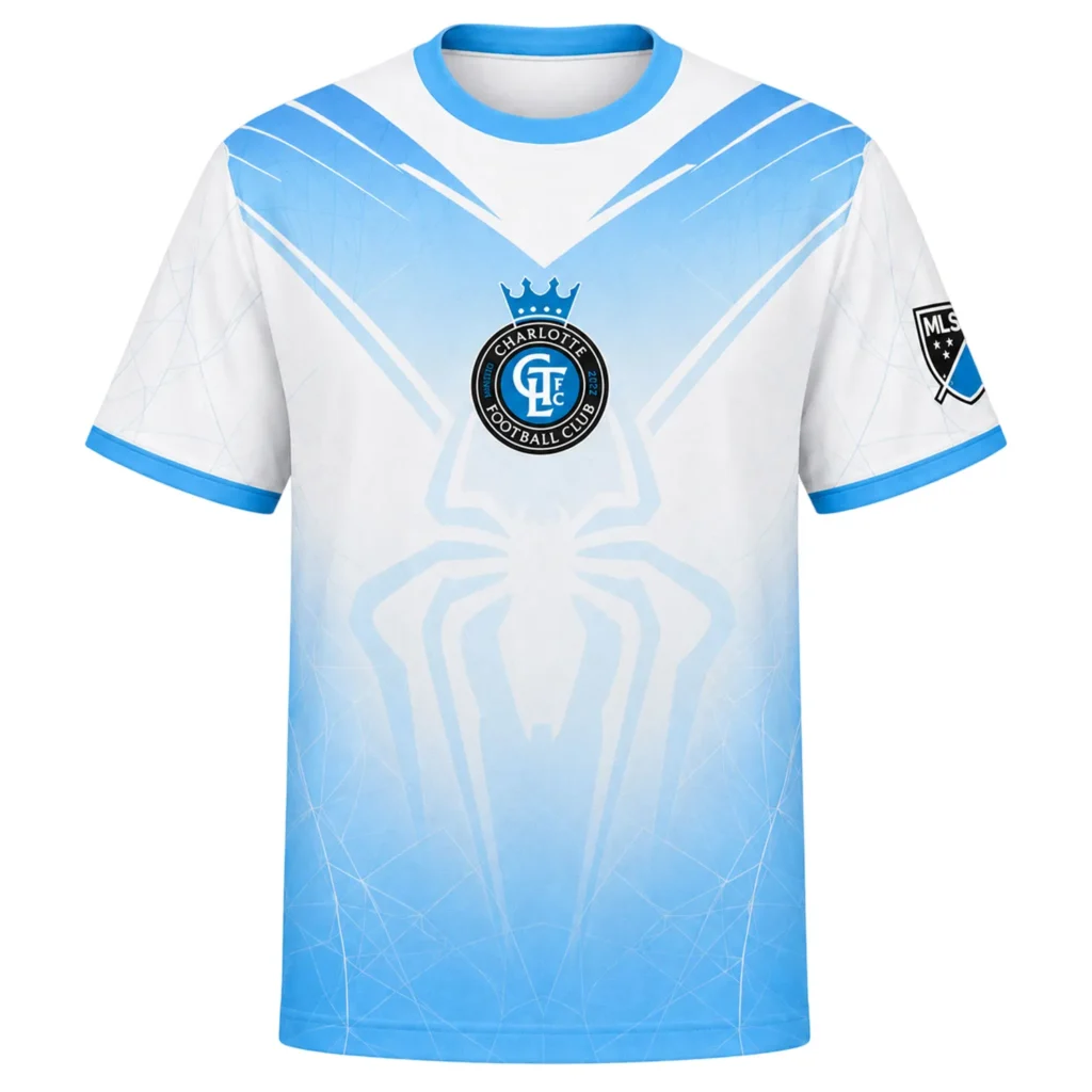CLTFC Spider Man Soccer Jersey – Custom Epic Carolina Style Kit
