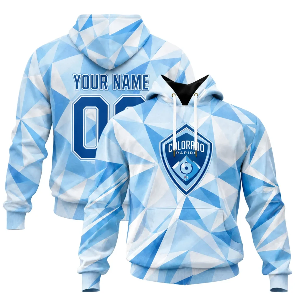 Colorado Rapids Hoodie Custom Name– Elite