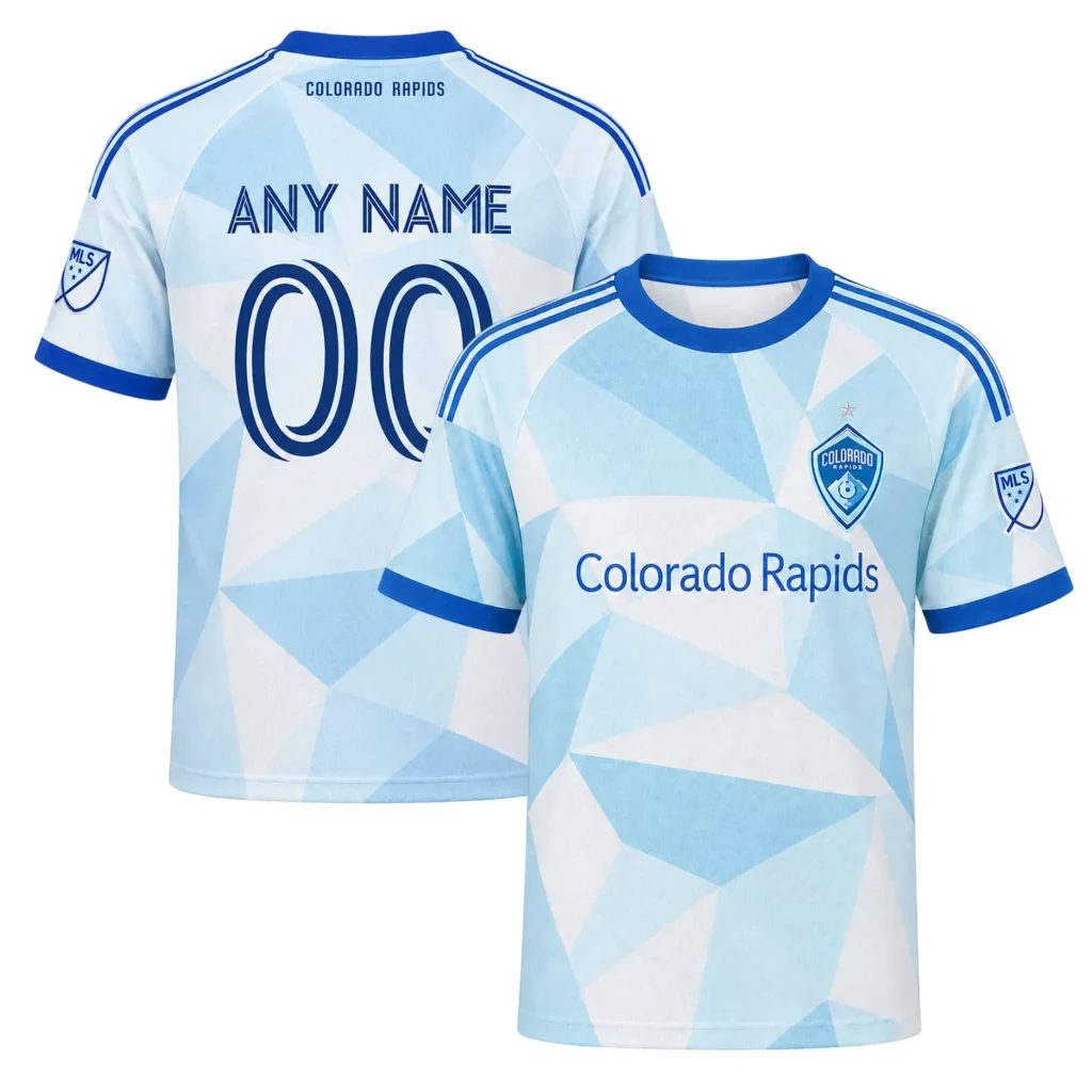 Colorado Rapids Jersey Custom – Bold Sky Blue