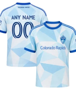 Colorado Rapids Jersey Custom – Bold Sky Blue