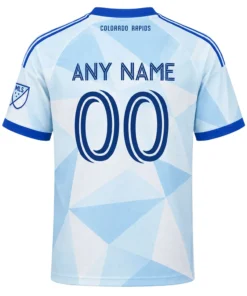 Colorado Rapids Jersey Custom – Bold Sky Blue