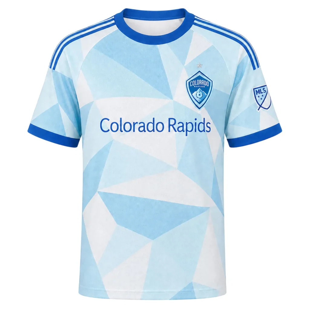 Colorado Rapids Jersey Custom – Bold Sky Blue