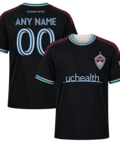 Colorado Rapids MLS Jersey Custom – Elite Black