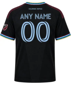 Colorado Rapids MLS Jersey Custom – Elite Black