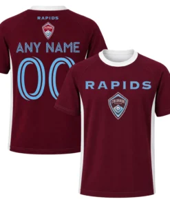 Colorado Rapids Jersey Custom Name – Superb Burgundy
