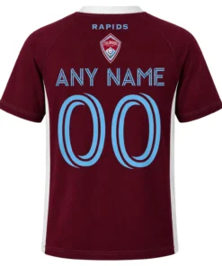 Colorado Rapids Jersey Custom Name – Superb Burgundy