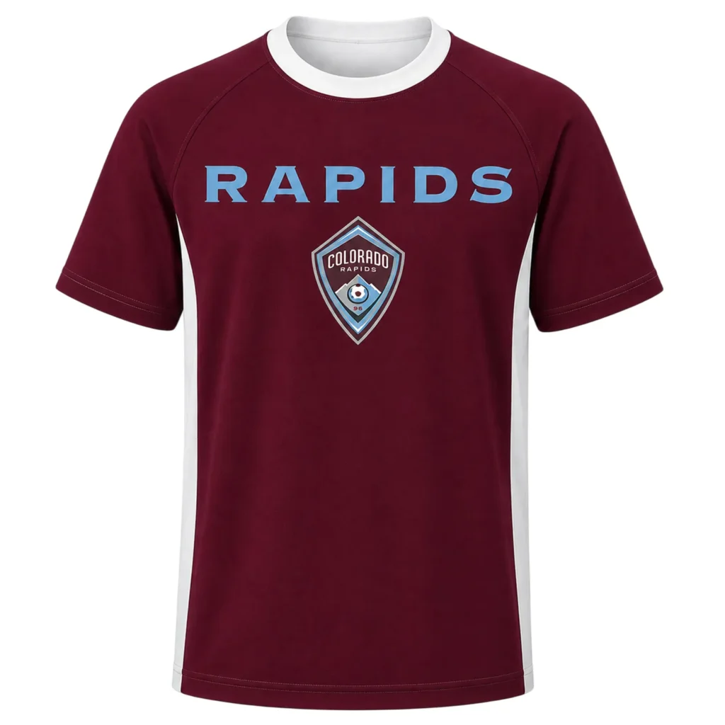Colorado Rapids Jersey Custom Name – Superb Burgundy