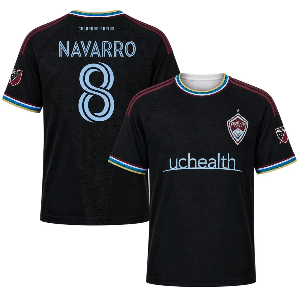 Colorado Rapids Navarro Jersey Custom – Spectacular Style