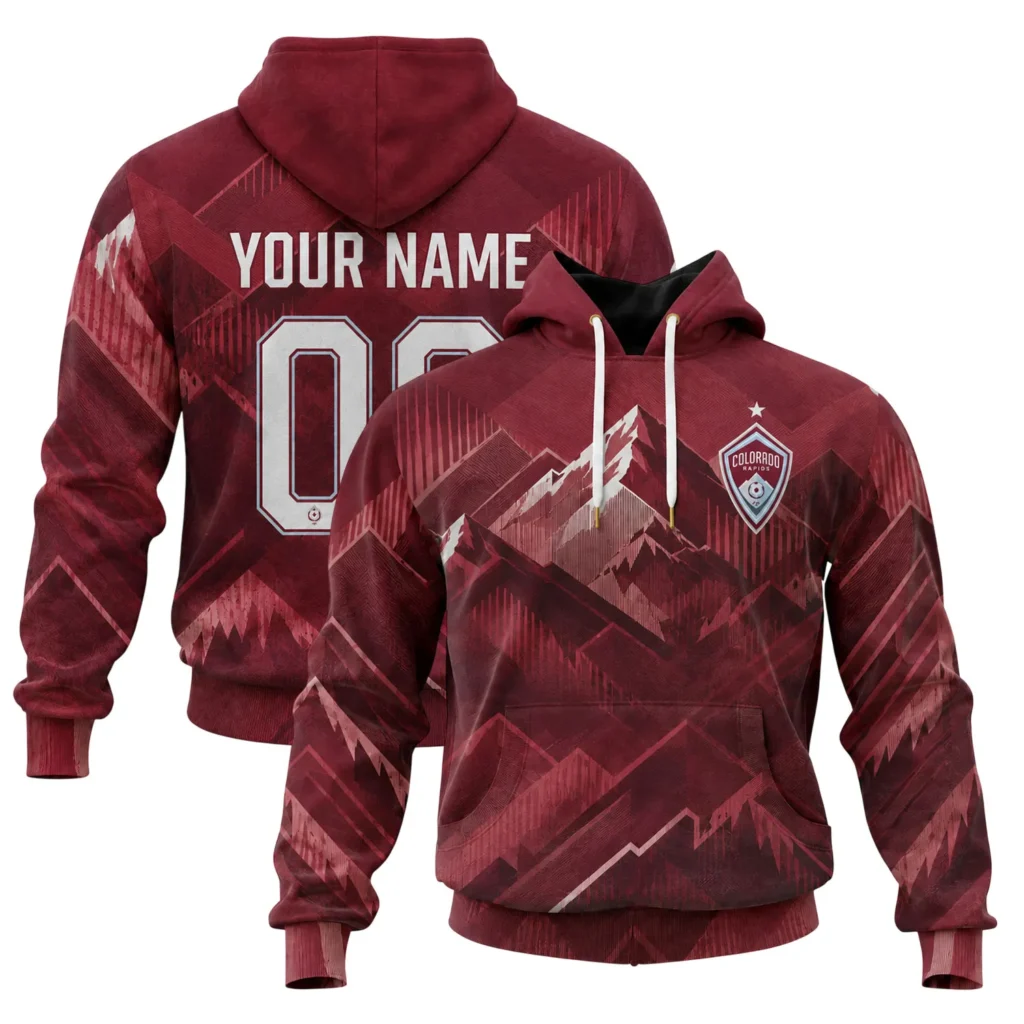 Colorado Rapids Soccer Hoodie Custom – Elite Fan Gear