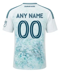 Colorado Rapids Soccer Jersey Custom – Elite Ice White