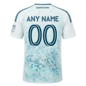 Colorado Rapids Soccer Jersey Custom – Elite Ice White