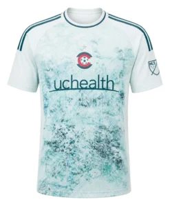 Colorado Rapids Soccer Jersey Custom – Elite Ice White