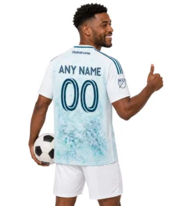 Colorado Rapids Soccer Jersey Custom – Elite Ice White