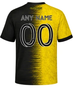 Columbus Crew Custom Fan Jersey – Vibrant Gold Design